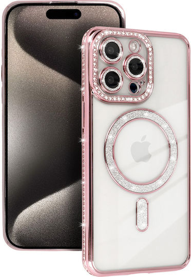 Back Cover Σιλικόνης / Tempered Glass Ροζ (iPhone 17 Pro)