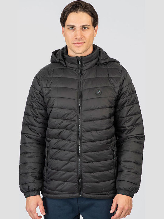 Rebase Geacă Puffer Neagră