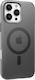 Rock Matte Series Back Cover Plastic Black (iPhone 16 Pro Max)