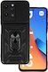 Back Cover Silicone / Plastic Black (Xiaomi Redmi 12)
