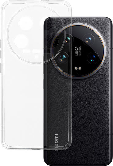 Back Cover Silicon 1mm Transparent (Xiaomi 14 Ultra)