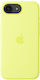 Apple Silicone Back Cover Case Neon Yellow iPhone 17e / 16e