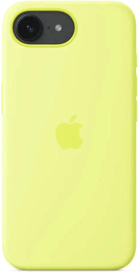 Apple Silicone Back Cover Case Neon Yellow iPhone 17e / 16e