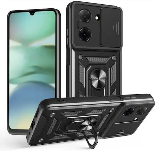 Forcell Задна корица Пластмаса Черен (Redmi A5)