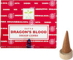Satya Dragon's Blood Dhoop Räucherkegel Keramis...