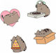 Set 4 Abzeichen Pusheen