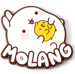 Molang & Piu Piu Logo Pin Badge