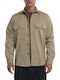 Μακρυμάνικo Overshirt Μπεζ