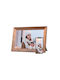 Kodak Cf102p Wall-mounted Wooden Photo Frame with Brown Frame