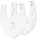 Interbaby Fabric Bandana with Button Bunny Blue...