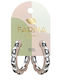 Farma Bijoux Earrings Hoops with Stones
