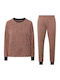 DKNY Γυναικείο Σετ Πιτζάμας Brown