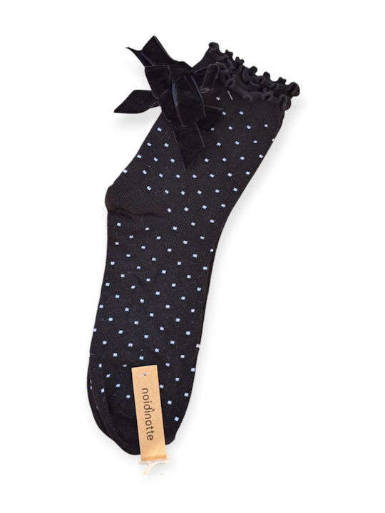 Noidinotte Gemusterte Socken Schwarz 1Pack Noidinotte Gemusterte Socken Schwarz 1Pack