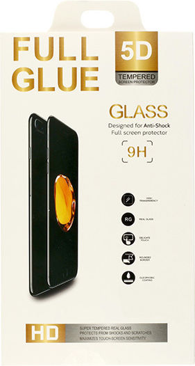 5D Full Glue Tempered Glass Μαύρο (iPhone 17 / 17 Pro / 16 Pro)