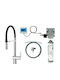 Deante Deante Kitchen Faucet Counter Flexible Silver