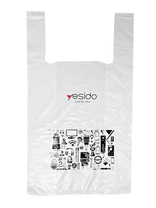 Yesido Plastic Bag White