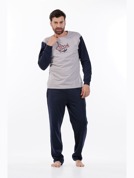 MEI Χειμερινή Ανδρική Ρόμπα Multicolor