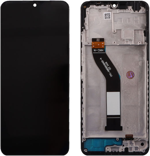 Екран със Сензорен Механизъм и Рамка за Xiaomi Redmi 14C, Poco C75 (Черен)