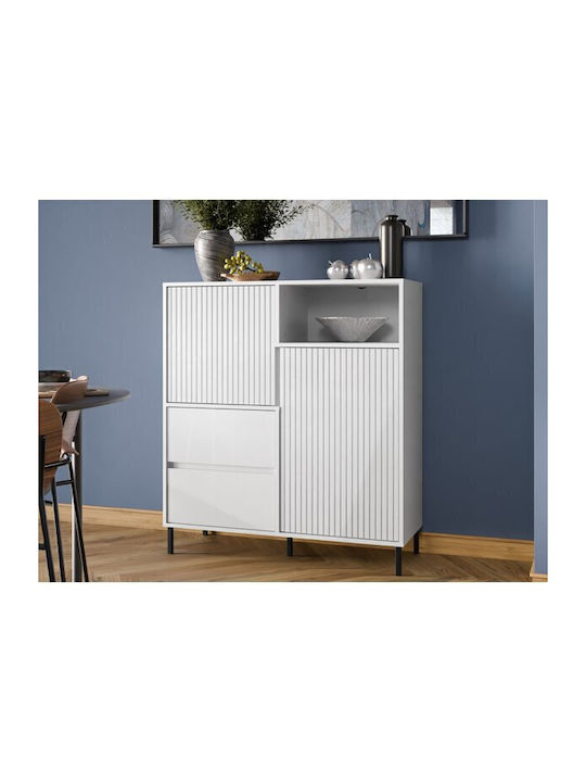 Sideboard Ruvrevi 104 made of Wood & Metal with...