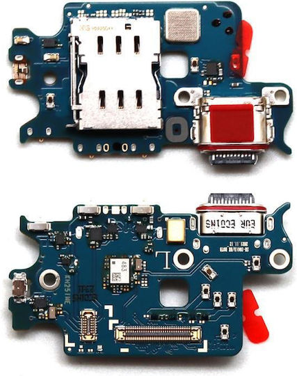 Платка Samsung S901b Galaxy S22 5G Контакт за Зареждане Четец за SIM и Микрофон Оригинал N61199