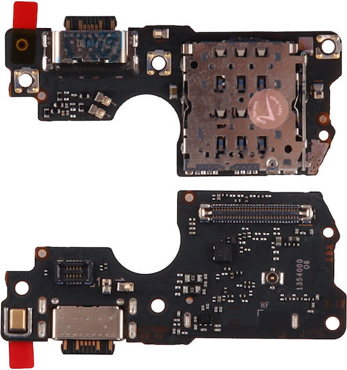 Xiaomi Redmi Note 14 Pro 4G Tip C Placă De Circuit Conector Încărcare+Jack Audio+Contact Antenă+Microfon 3p