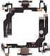 Iphone 16e Type-c Καλωδιο Flex Κονεκτορα Φορτισησ-hands Free-μικροφωνο Black 3p