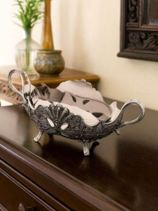Galifas Decorative Bowl Silver 22x11cm