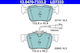 Ate Brake Pad Set Disc Brake 13.0470-7333.2