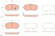 Trw Gdb3371 Brake Pad Set Disc Brake