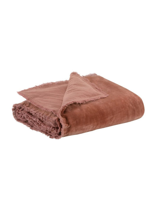 Vivaraise Fara Cuvertură King Size Bumbac Bois ...