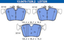 Ate Brake Pad Set Disc Brake 13.0470-7326.2 Ate Brake Pad Set Disc Brake 13.0470-7326.2