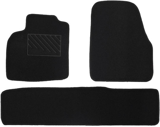 Renault Scenic 2003-2016 Grand Scenic 2009-2016 5 Seats Carpet Car Mats Economy Plus Black 3 Pieces