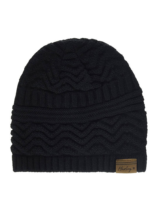 Beanie Feminin Căciulă Tricotat în culoarea Negru