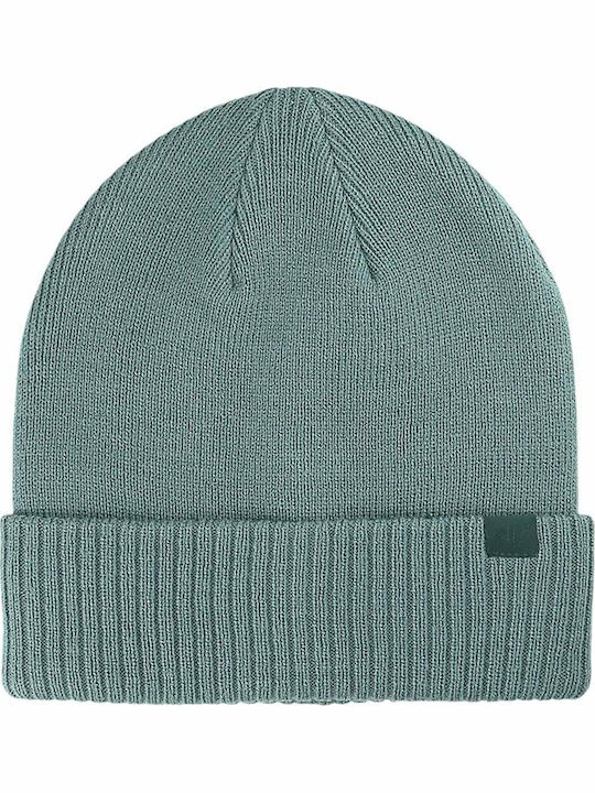 Beanie Ανδρικός Σκούφος Πλεκτός σε Πράσινο χρώμα