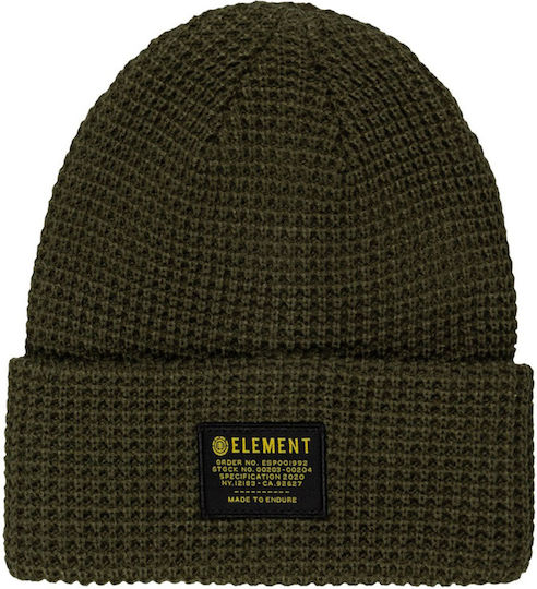 Beanie Ανδρικός Σκούφος Πλεκτός σε Χακί χρώμα