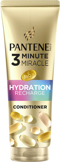 Μαλακτικό Pantene Pro-V Moisture Recharge 3 Minute Miracle 220ml για Πολύ Ξηρά Μαλλιά