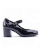 Black High Heels with Strap