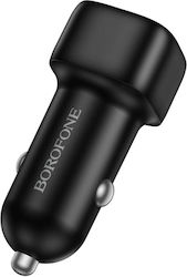 Borofone Auto-Ladegerät mit Anschlüssen 1xUSB-A 1xType-C