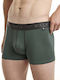 Herren Boxershorts Brown-khaki 2Packung