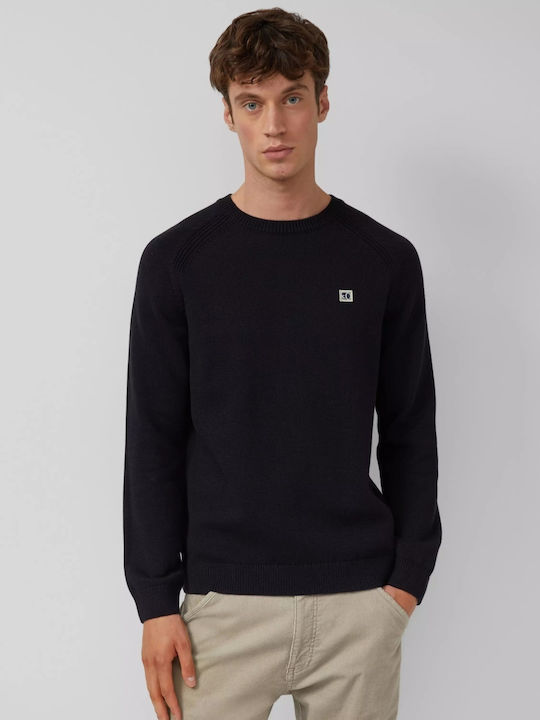 Langarm-Pullover Black