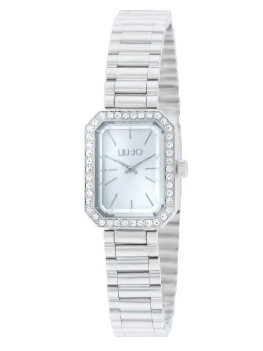 Liu Jo Damen Uhr mit Silber Metallarmband