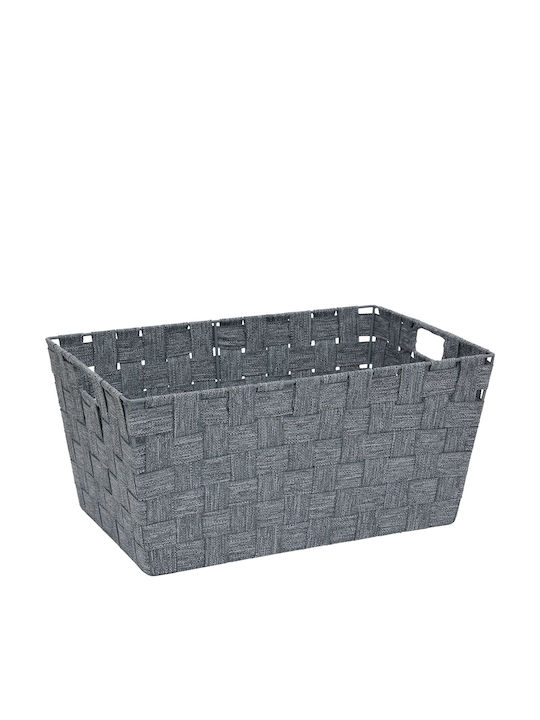 5Five Καλάθι Αποθήκευσης Υφασμάτινο Γκρι 38x26x18cm