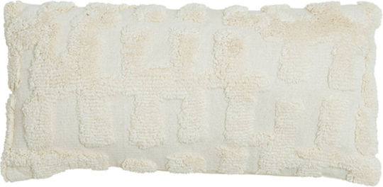 Sofa-Kissen Crem 30x60cm
