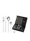 Galifas Cutlery Set Stainless Silver 24pcs