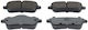 Set Plăcuțe de Frână Bosch Disc Frână 0 986 494 771