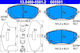 Ate Brake Pad Set Disc Brake 13.0460-5501.2