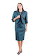 Vagias Damen Blazer Petrol