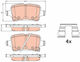 Trw Gdb2180 Brake Pad Set Disc Brake