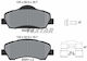 Textar 2525001 Bremsbelag Set Scheibenbremse