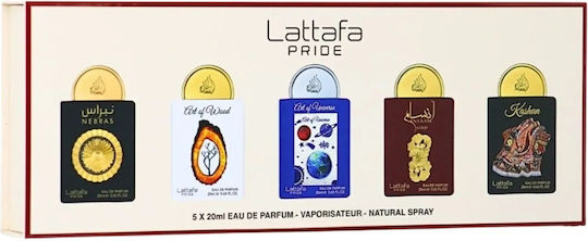 Lattafa Pride Duftset mit Eau de Parfum 5 Stück
